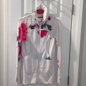 Lululemon Tie Dye Zip Up Jacket